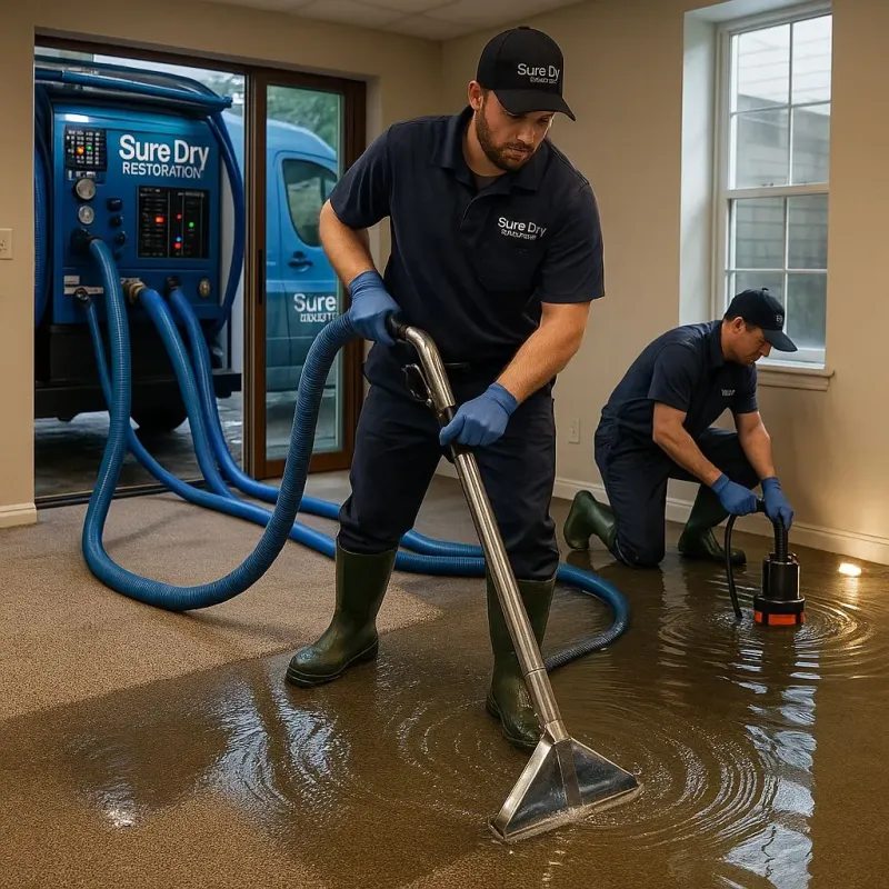 Water Extraction and Removal process in Westmoreland, KS